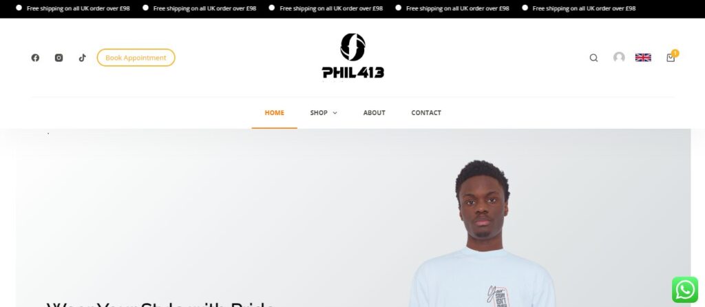traditional African menswear outfits - Phil 413 UK homepage